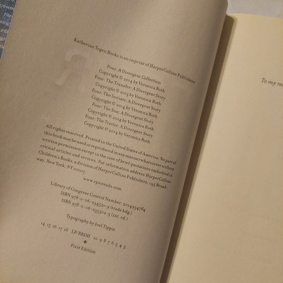 Four a Divergent Collection - Picture 2 of 3